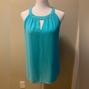 Lace Detail Tank Blouse